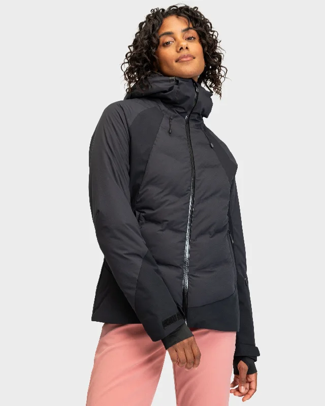 Womens Dusk Snow Jacket Faux Fur Jacket Real Fur Jacket Shearling Jacket