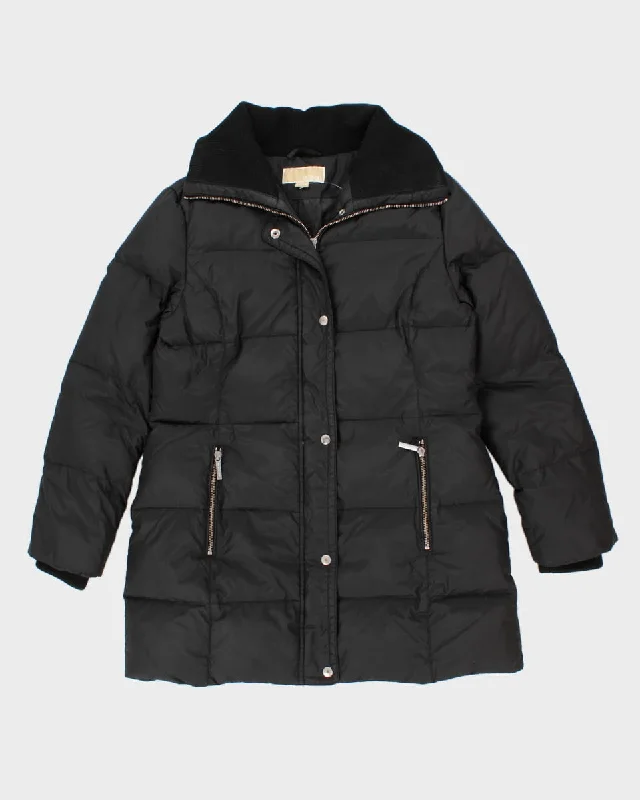 Michael Kors Puffer Jacket - M Tiered Jacket Buttoned Jacket Zippered Jacket