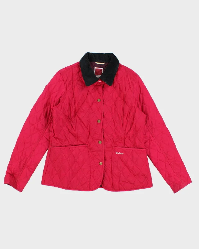 Pantone Barbour Pink Quilted Jacket - M Striped Jacket Polka Dot Jacket Floral Jacket Pantone Barbour Pink Quilted Jacket - M Striped Jacket Polka Dot Jacket Floral Jacket