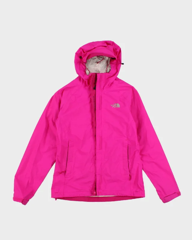 The North Face Bright Pink Hooded Jacket - XS Tiered Jacket Buttoned Jacket Zippered Jacket The North Face Bright Pink Hooded Jacket - XS Tiered Jacket Buttoned Jacket Zippered Jacket