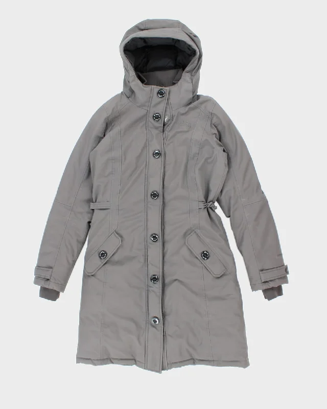 The North Face Insulated Hooded Long Hyvent Jacket - S Rayon Fabric Velvet Fabric Corduroy Fabric The North Face Insulated Hooded Long Hyvent Jacket - S Rayon Fabric Velvet Fabric Corduroy Fabric