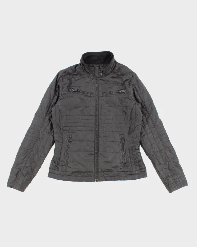 The North Face Women's Quilted Windbreaker Jacket - S Hoodie Zip-Up Jacket Button-Up Jacket The North Face Women's Quilted Windbreaker Jacket - S Hoodie Zip-Up Jacket Button-Up Jacket