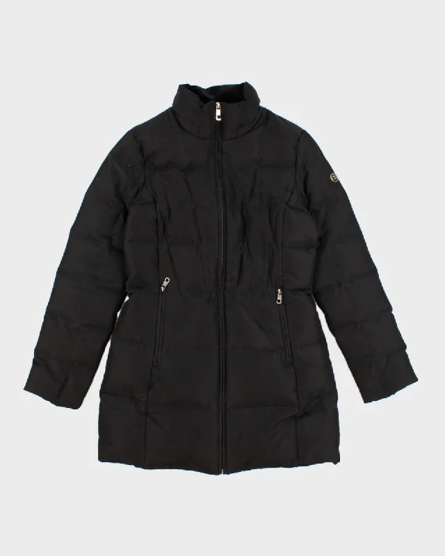 Women's Calvin Klein Longer Puffer Jacket - S Notch Collar Peter Pan Collar Cowl Neck Women's Calvin Klein Longer Puffer Jacket - S Notch Collar Peter Pan Collar Cowl Neck