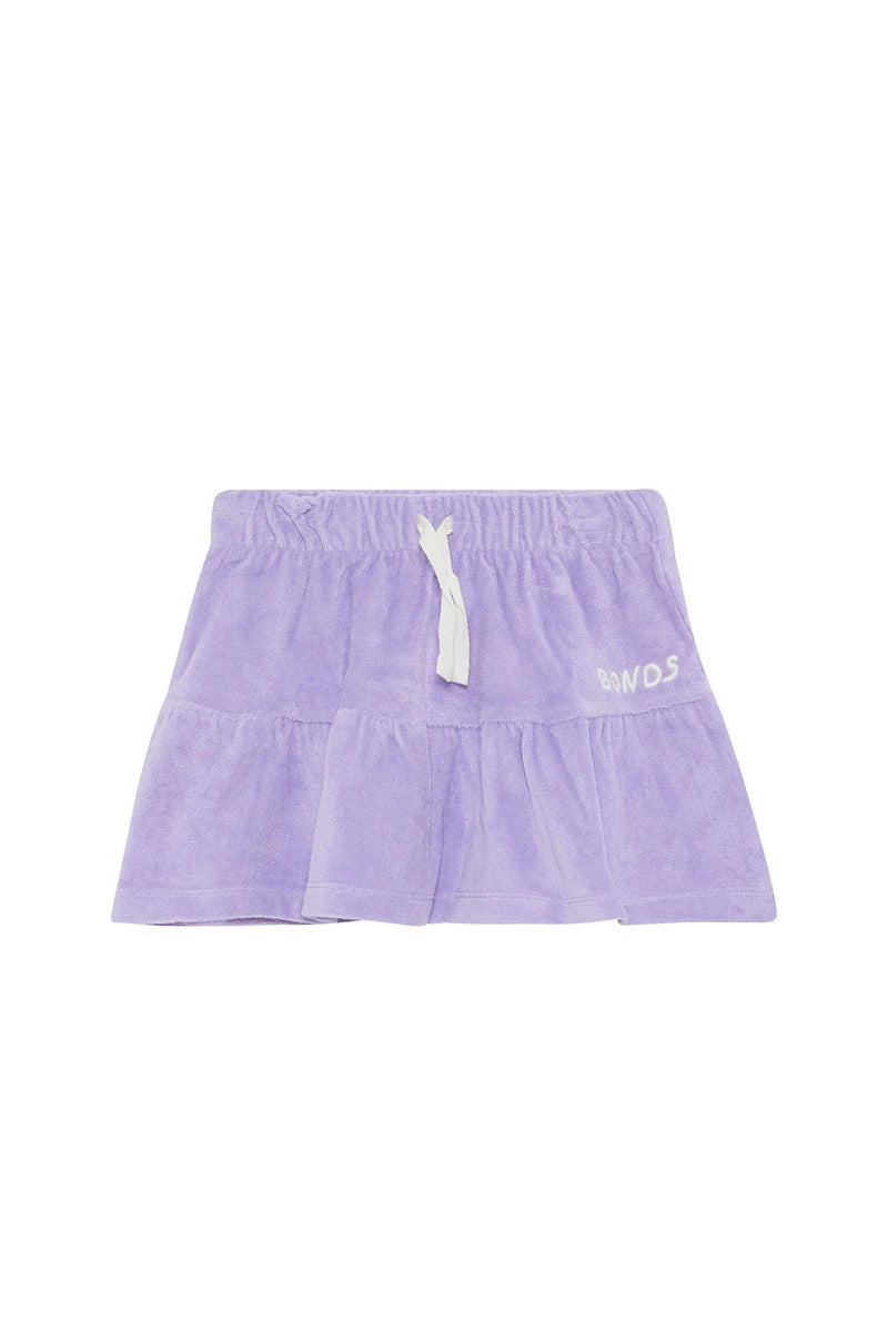 Bonds Kids Terry Towelling Skirt - Lilac Ice cashmere skirt plush