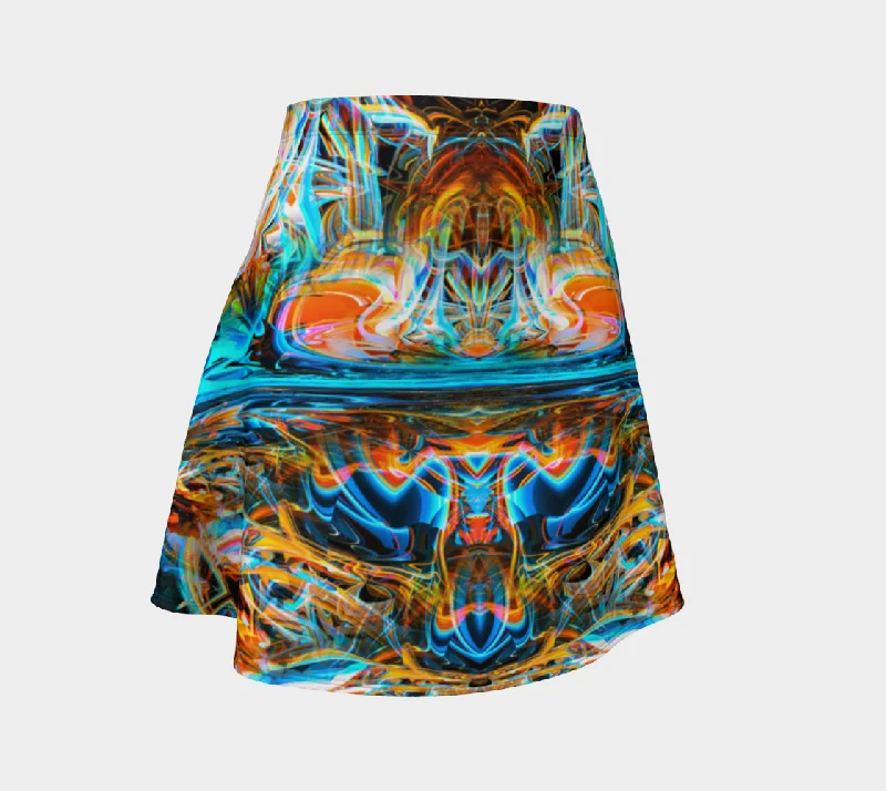 AS ABOVE SO BELOW FLARE SKIRT lace skirt delicate